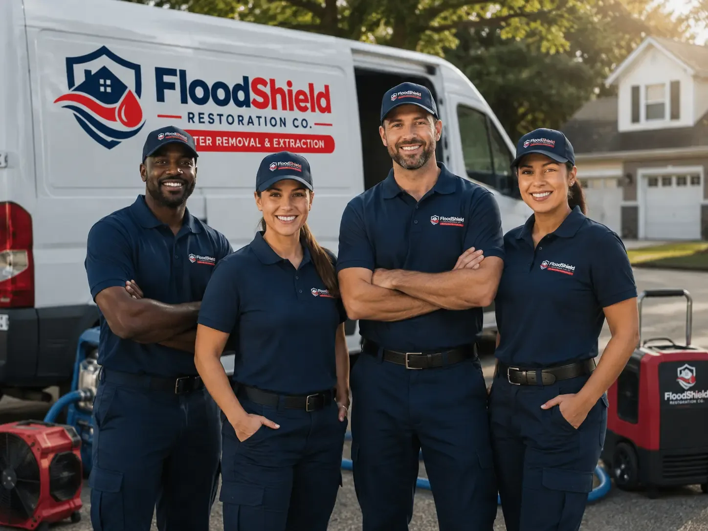 Flood Damage Restoration company in New Park, PA